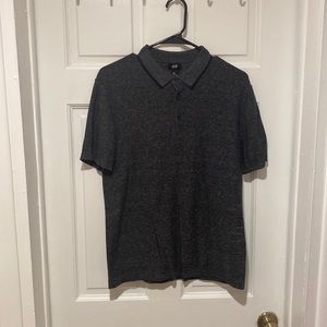 H&M Medium grey polo. Perfect Condition.